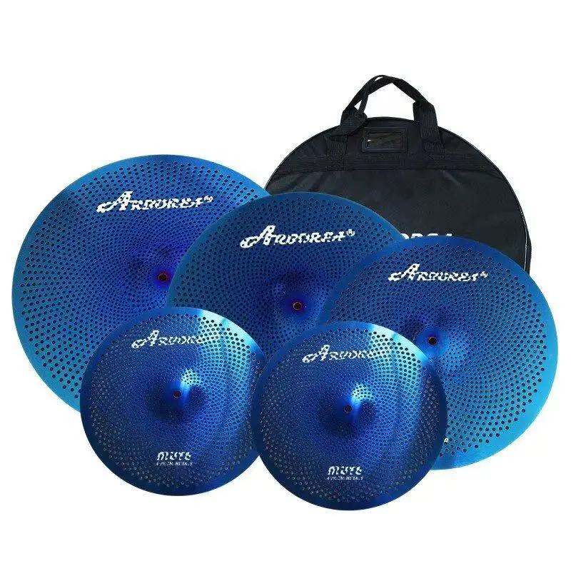 Arborea Mute Cymbal Pack Silent Blue 5 PCS 14