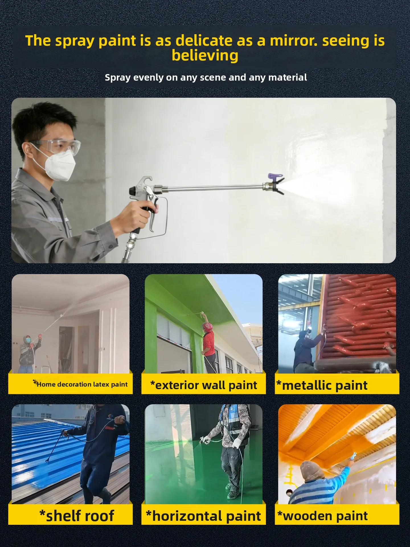 5200W 다이어프램 방식의 휴대용 에어리스 스프레이 - Airless Paint Sprayer 3000Psi 리뷰 및 가격