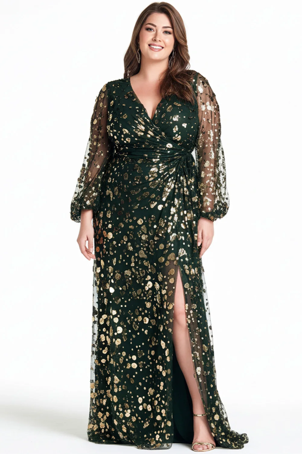 Flycurvy Camiseta sin mangas con lentejuelas y panel de encaje negro informal de talla grande