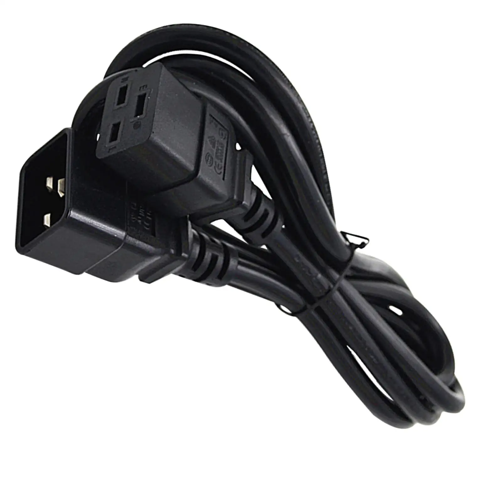 IEC320-C20 إلى IEC320-C19 سلك محول الطاقة تصنيف التحويل الحالي 16A