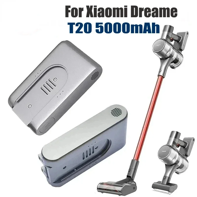 

Vacuum Cleaner 5000mAh Battery，Compatible for Xiaomi Dreame T20 G10 Handheld Cordless Vacuum Cleaner Accessory Parts Batteries