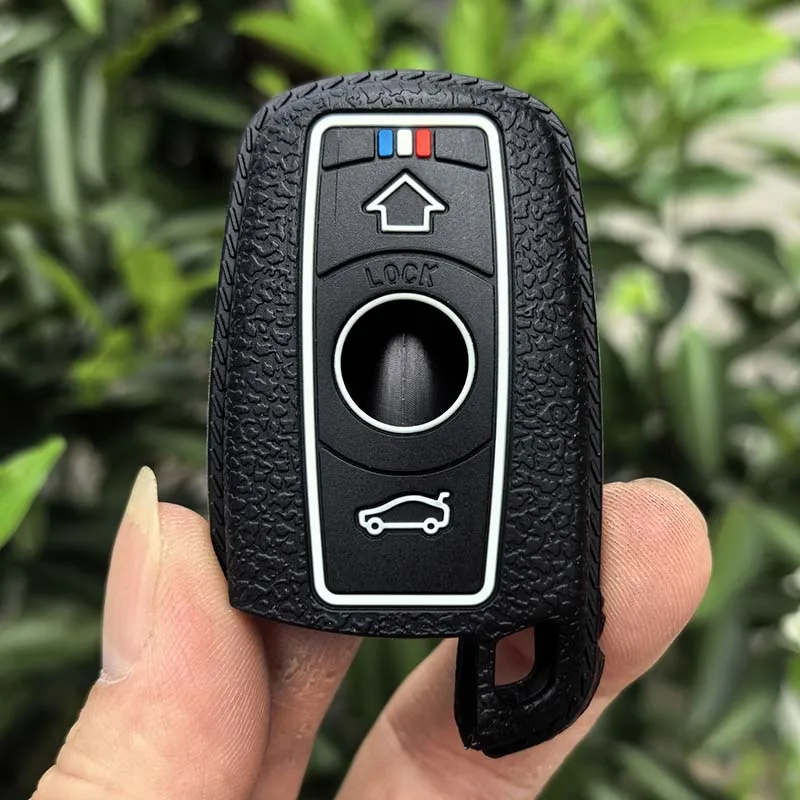 Silikon-Autoschlüsselhülle für BMW E60 E61 E70 E81 E87 E90 E91 E92 X1 X5 X3 1 3 5 6 Serie Z4 Zubehör