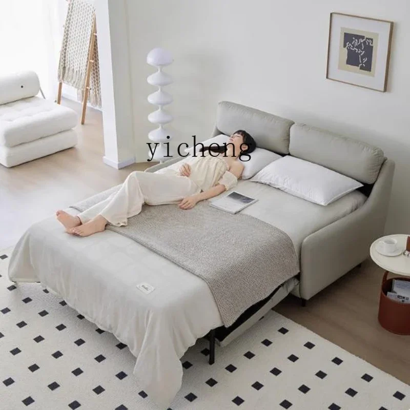 

ZC sofa bed foldable dual-purpose small apartment living room study bedroom double combed bed can be customized