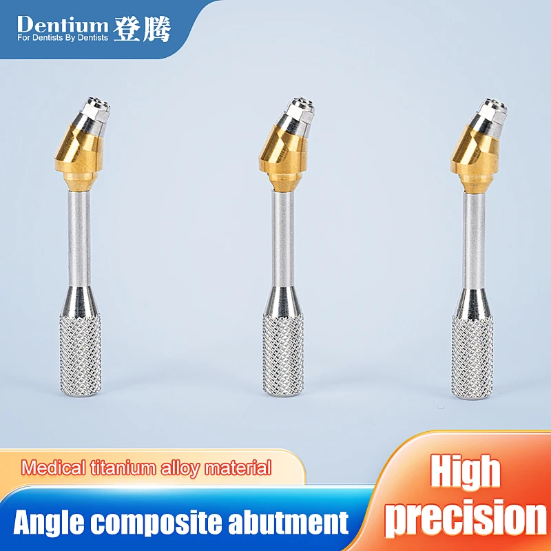 Dental Implant Equipment Multi-unit Angled Abutment Internal Six Corners Angle Composite Abutment 30 Degree Angle Composite Base