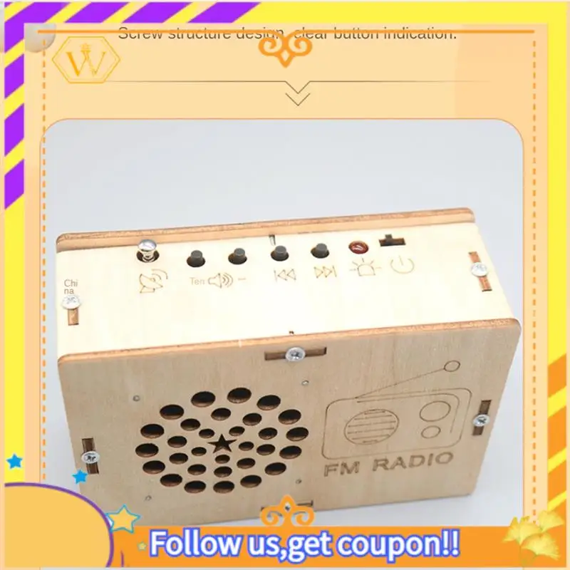 Latest-DIY FM Radio Model Kit Student Science Training Experimental Equipment For Boy Girls Birthday Gift