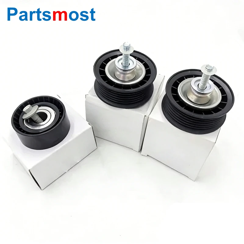 

2.0L Petrol Drive Belt Idler Pulley For Land Rover Freelander 2 Range Rover Evoque Discovery Sport Upper LR028878 Lower LR028879