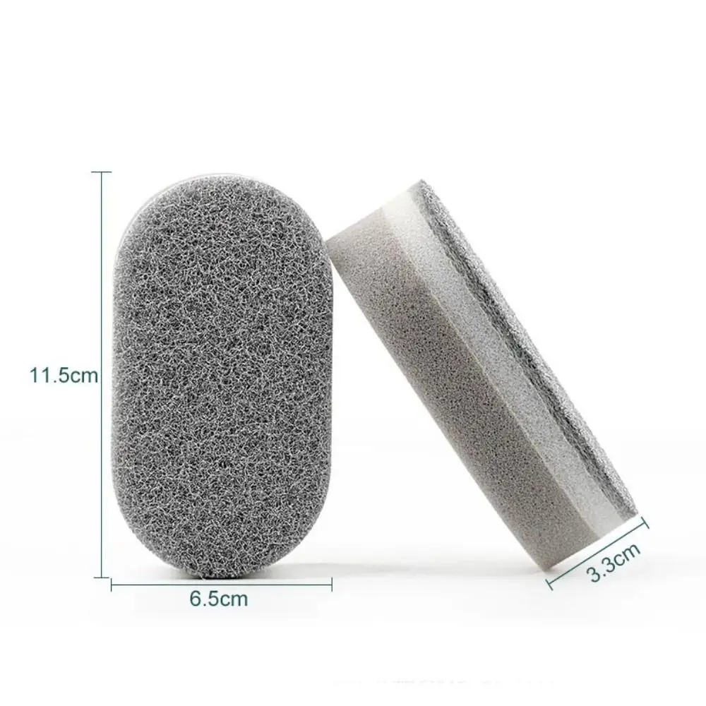 1/2/3Pcs Durable Three-Layers Dishwashing Sponge Decontamination Cleaning Dishwashing Towel Double-Sided Thick Magic Sponge