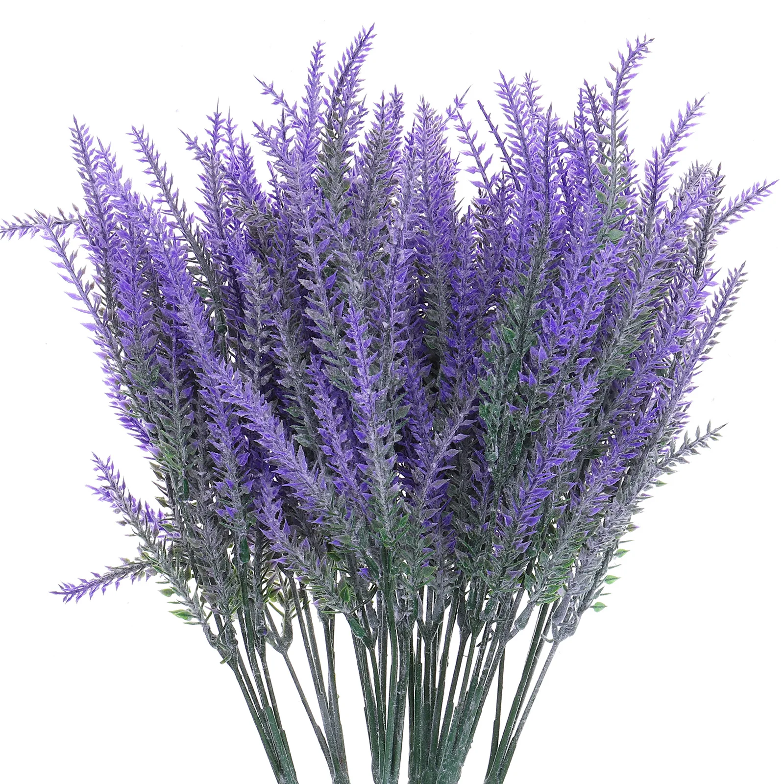 

30 Bundles Artificial Lavender Flowers Fake Lavender Flowers Plastic for Indoor/Outdoor Home Wedding Kitchen Garden Office Porch