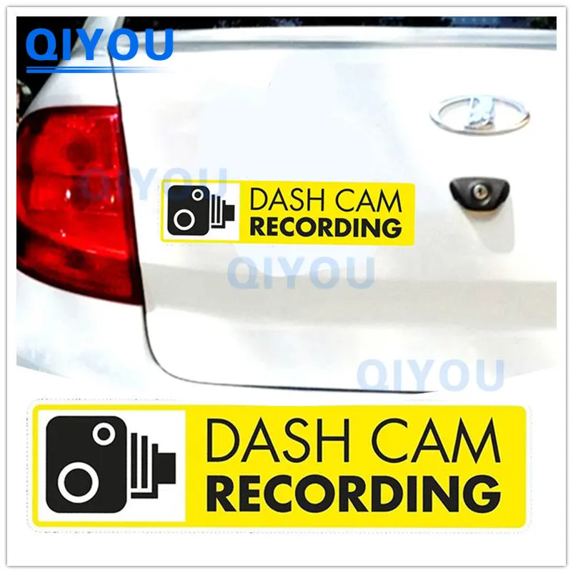 

Personalized Creative Decoration Off Road Vehicle Dash Cam In Car Camera Recording CCTV Video Vinyl Decal for Car Stickers