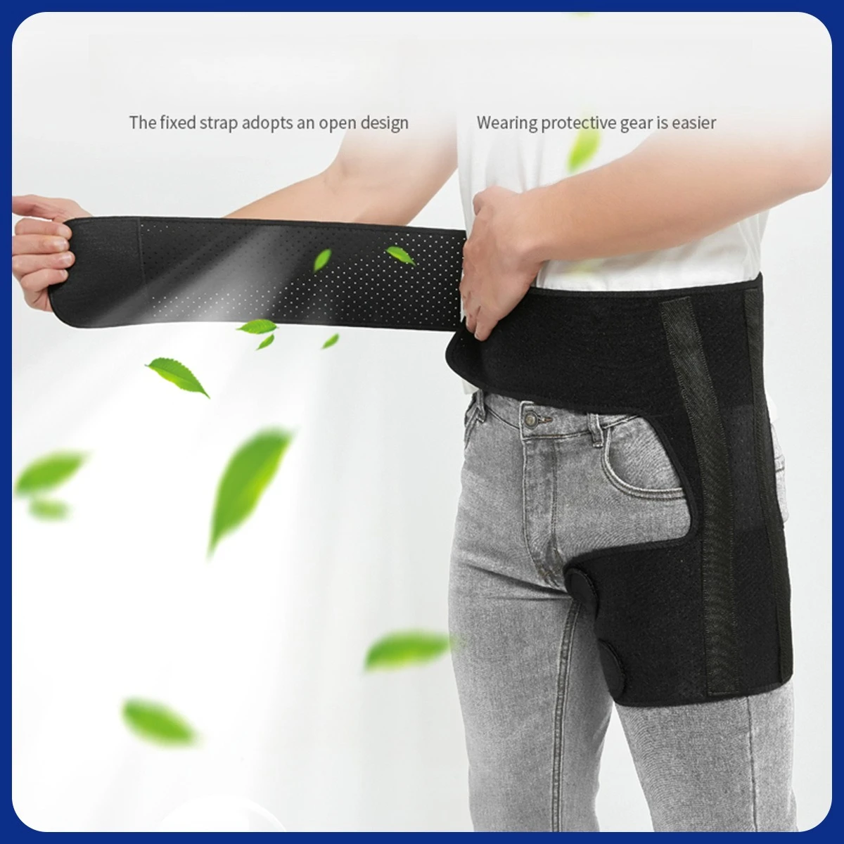 Hip Joint Fixation Brace Pelvic Replacement Postoperative Support Dislocation Protection Stabilizer Orthosis Adjustable Durable