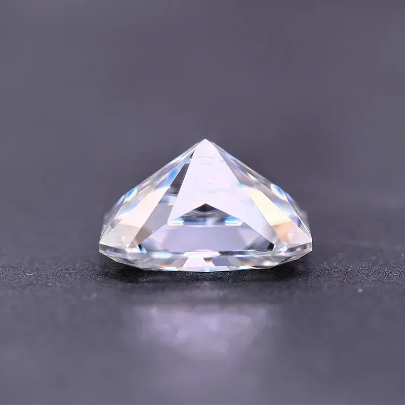 Moissanite Loose Stone D Color Radiant Cut Pass Diamodn Tester VVS1 Gemstone Beads for DIY Jewelry Making with Certificate