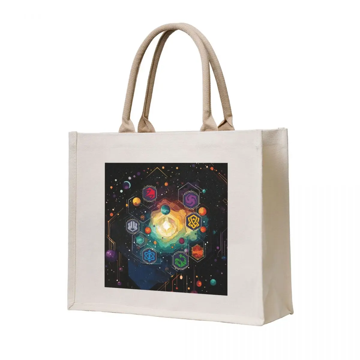 

Lorcana Unofficial Inkblot Design Tote Bag Cloth bag shopping bag logo canvas tote handbag