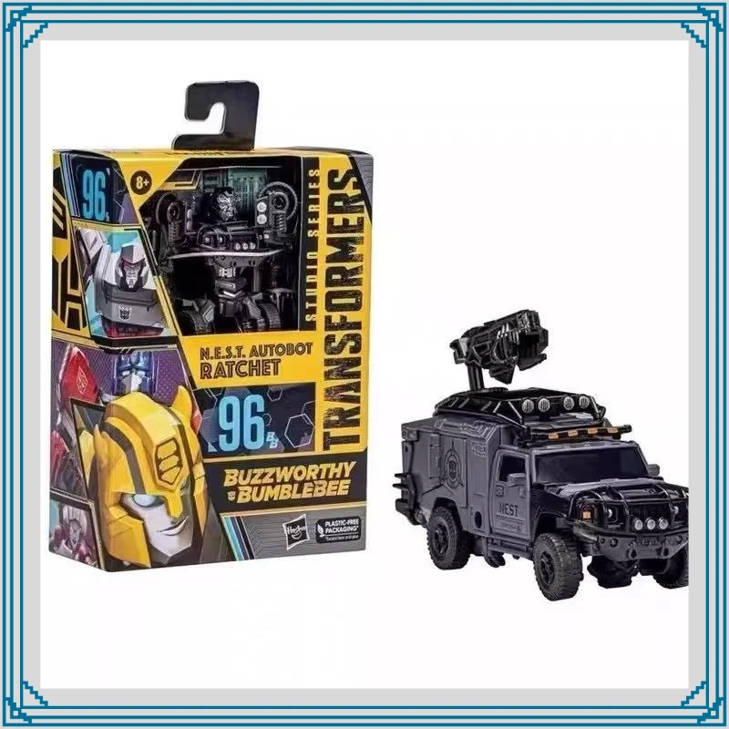 

In Stock Hasbro Transformers Classic Toys Studio Series Buzzworthy Bumblebee SS-96BB Ratchet Figure Model Collection Toy Gift