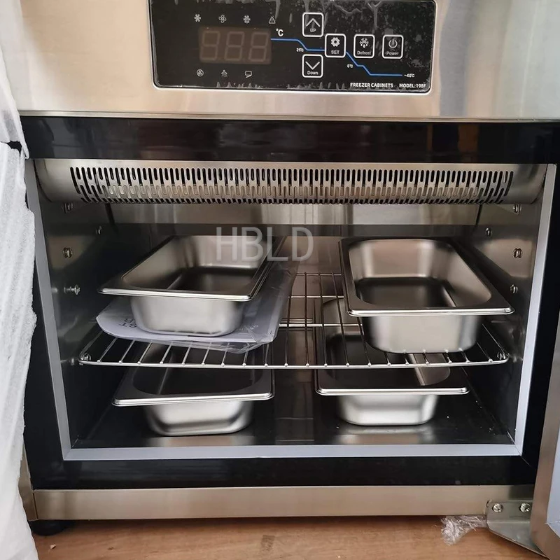 

Высококачественный Компактный Быстрозамораживающий Аппарат для Промышленного Использования с Воздушным Охлаждением для Мяса и Овощей, Машина для Сохранения Свежести для Кухни