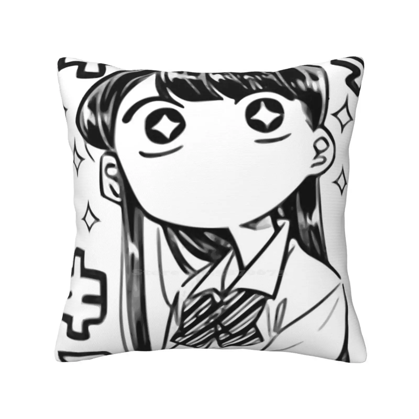 Komi Amazed Pillowslip Pillowcase Komi San Wa Komyushou Desu Komi San Wa Comyushou Desu Miss Komi Is Bad At Communication