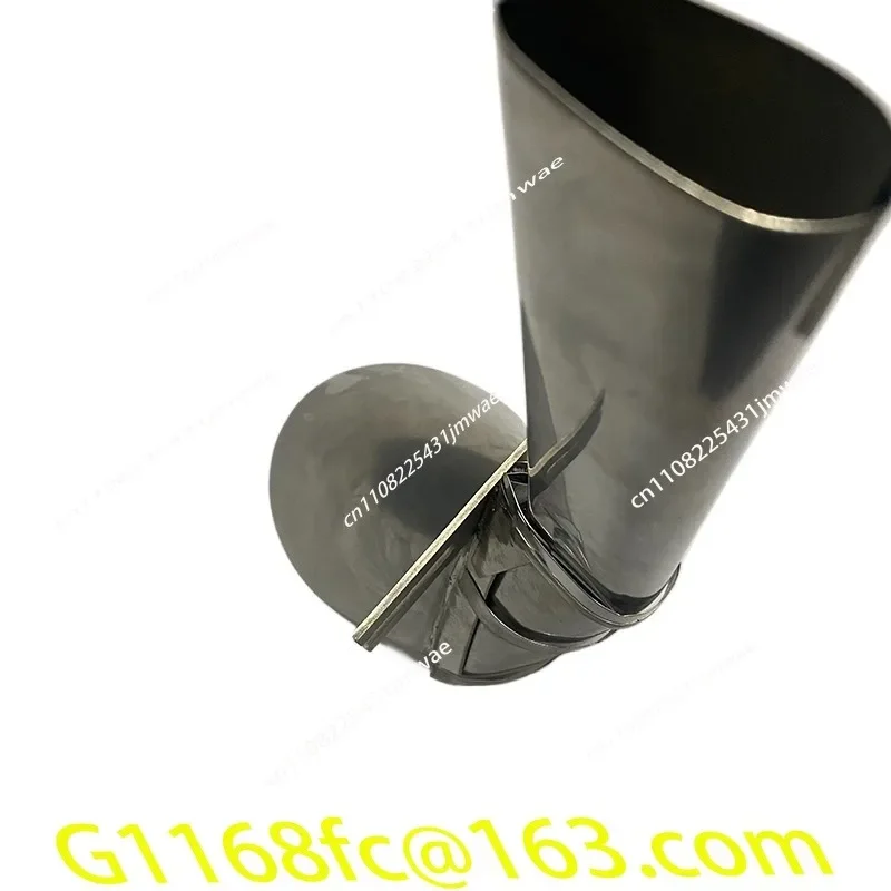 Automatic Vertical 3 Side Seal Bag Making Machine Parts, Stainless Steel Forming Collar Former with Back Material Feeder part