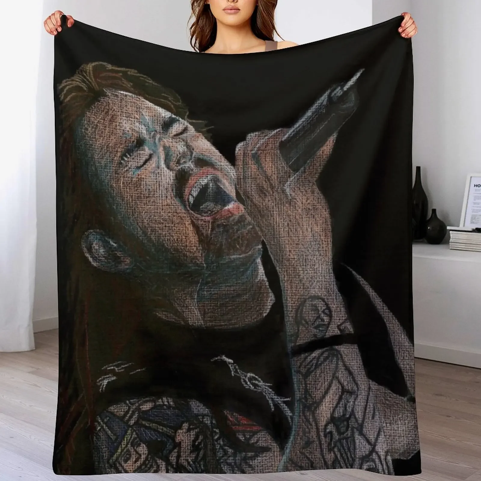 

Jonathan Davis Throw Blanket Camping Sofa Quilt christmas gifts Single Blankets