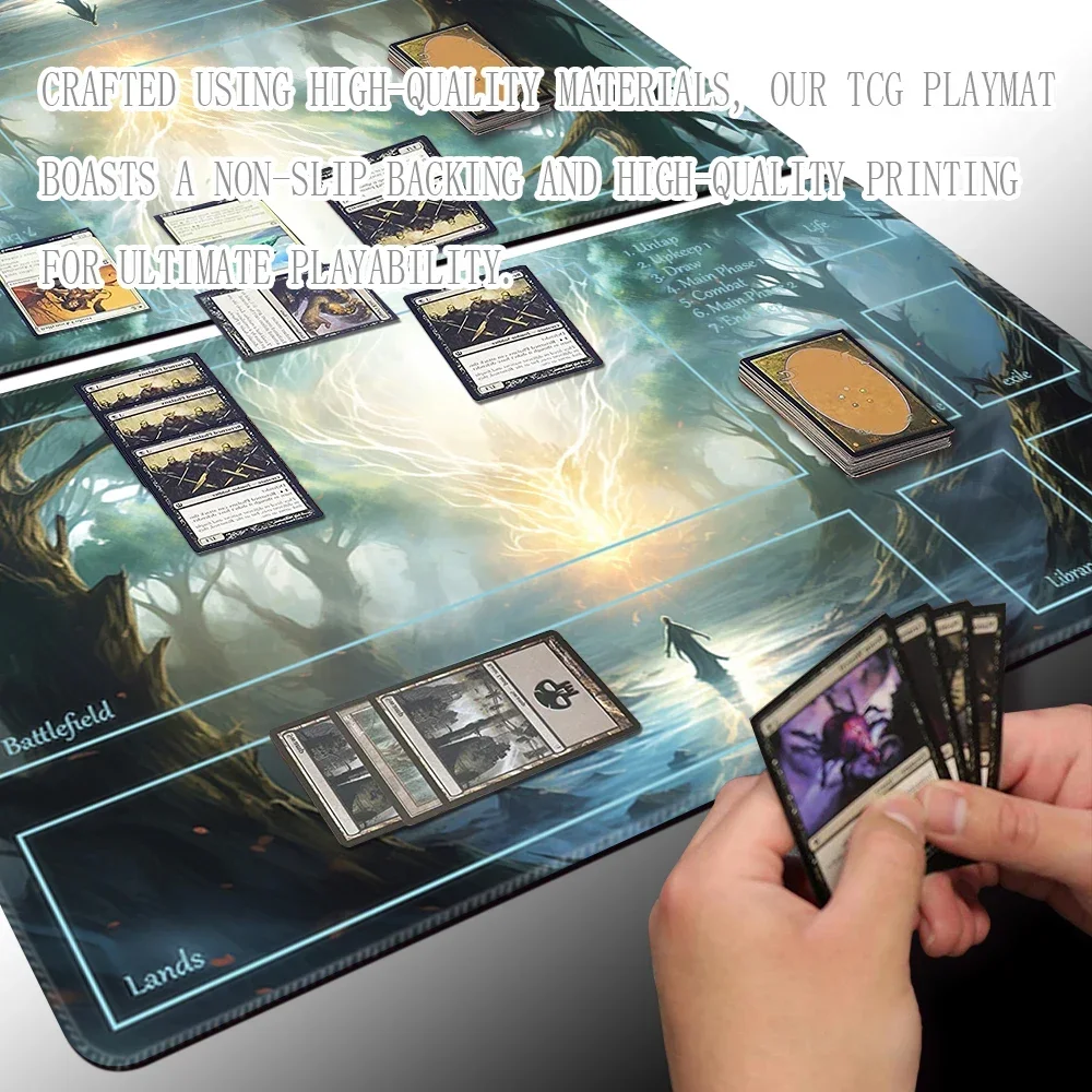Stormbreaker  - Board Game MTG Playmat Game Mat Size 60X35 CM Compatible for TCG