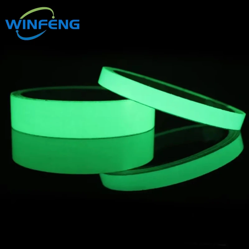 1/2/5Pcs Luminous Tape Fluorescent Night Self-adhesive Glow In Dark Sticker Safety Security Home Decoration Stairs Warning Tapes