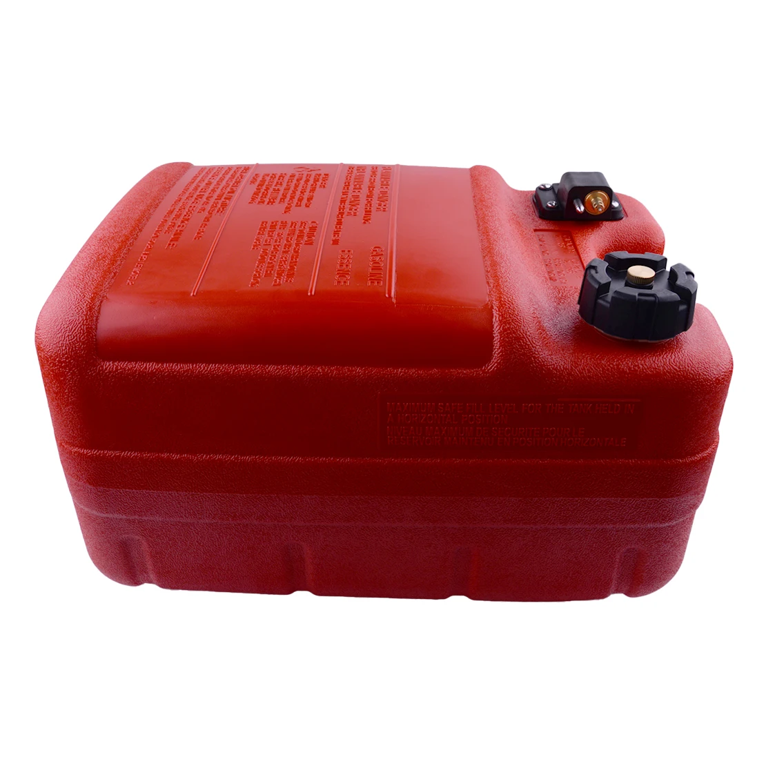 Red Marine 24L Portable Fuel Gas Tank with Connector Guage Fit for Yamaha Outboard New