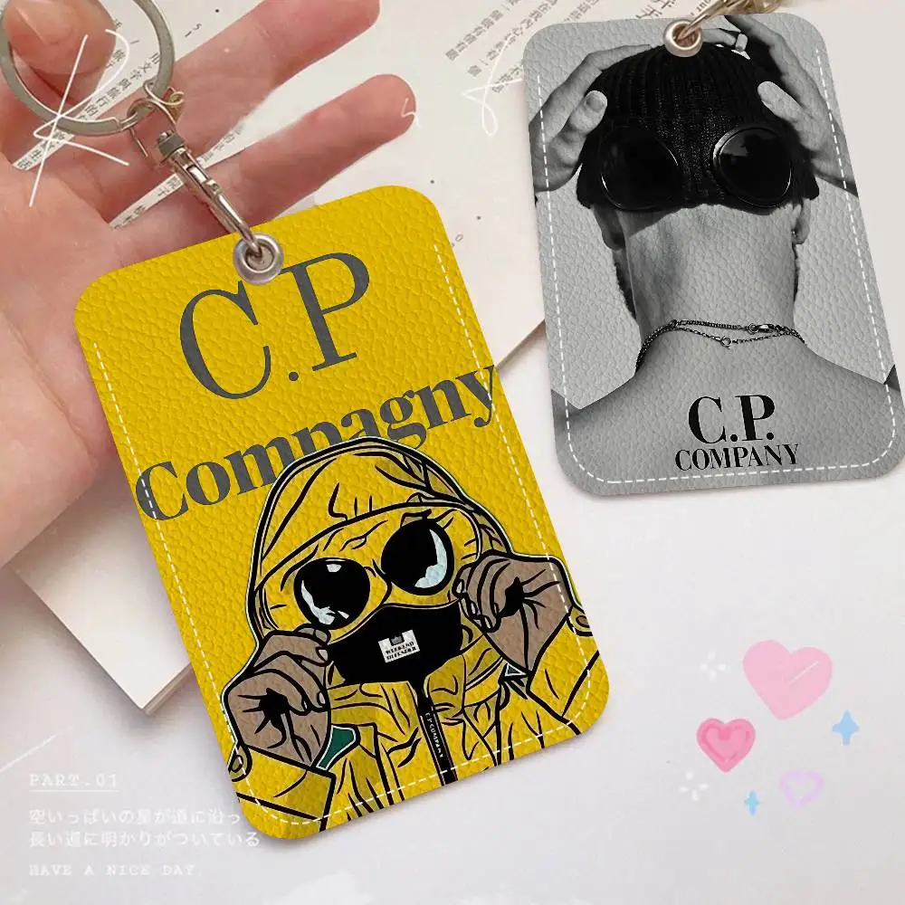 Fashion Brand C P C-Company Luxury Cute Cartoon Inteated Elevator Card Acc Control Card Keychain Protective Cover Gift Keychain