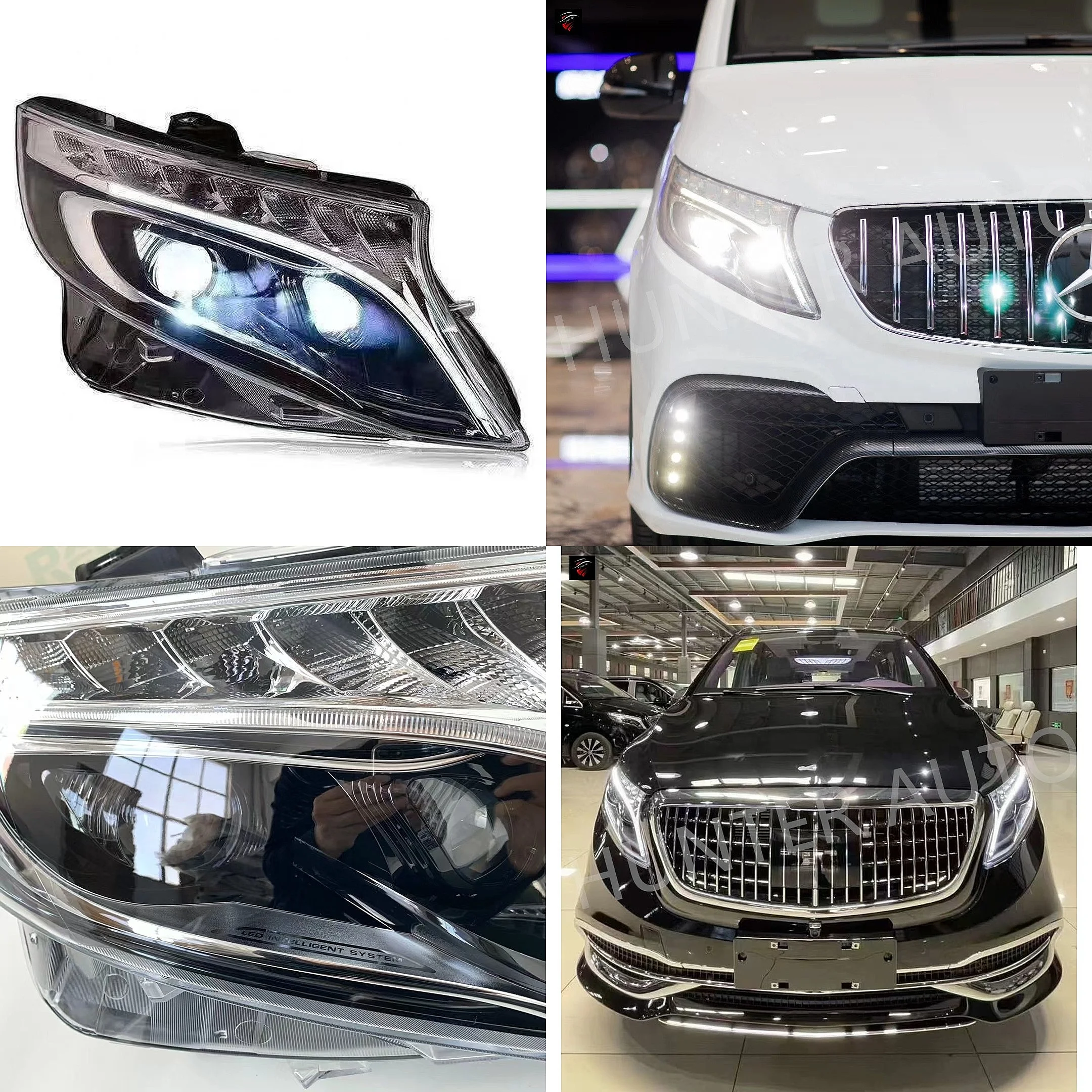 

V Class Style LED Head Light Headlamp for Mercedes Vito Metris V260 W447