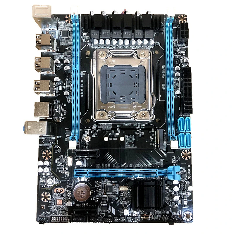 

X79-H61 computer main board LGA2011 pin Support server memory E5 2660cpu set