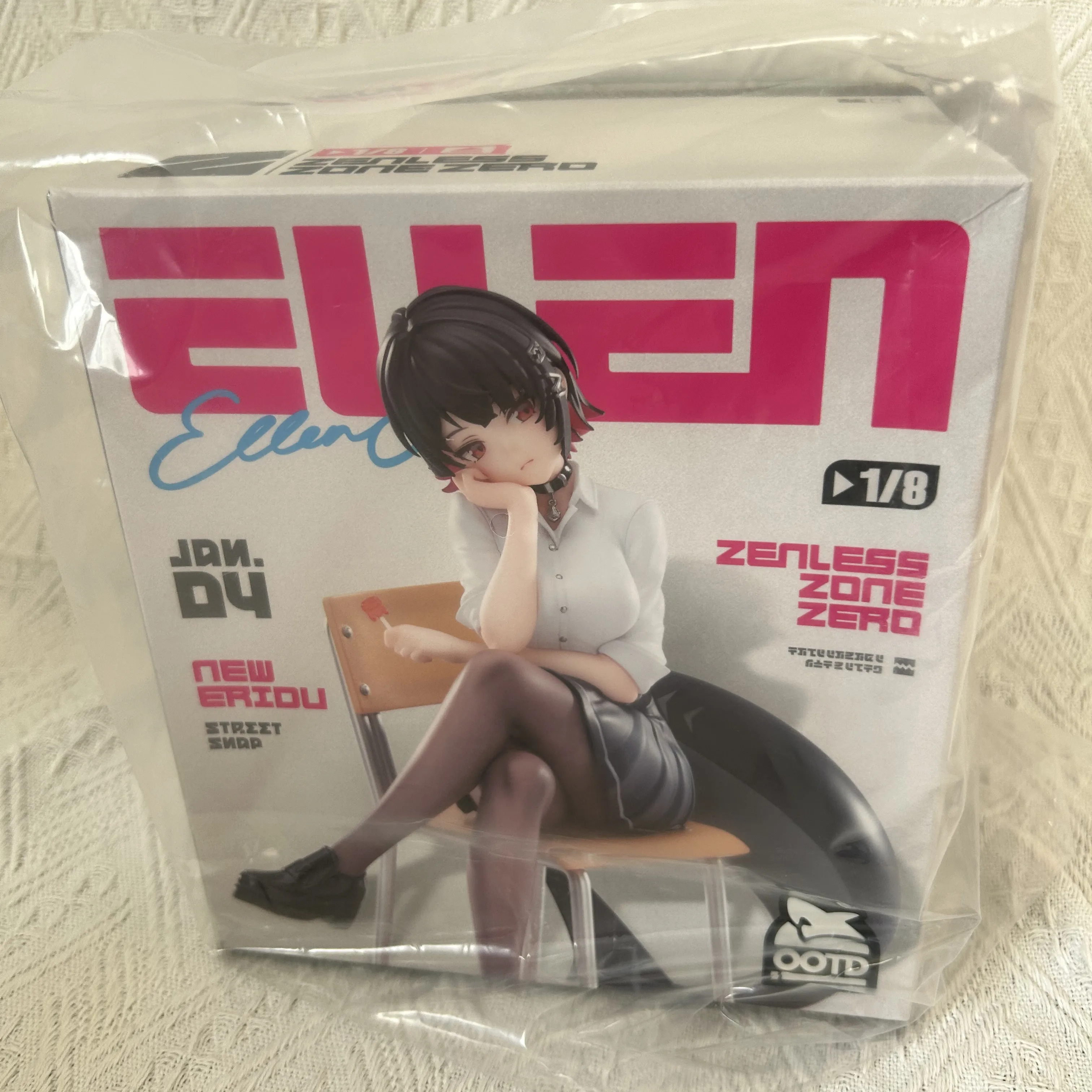 In Voorraad Officiële Originele Zenless Zone Zero Ellen Joe 1/8 Action Beeldje Anime Figuur Model Standbeeld Pop Spel Ornament Speelgoed Kid