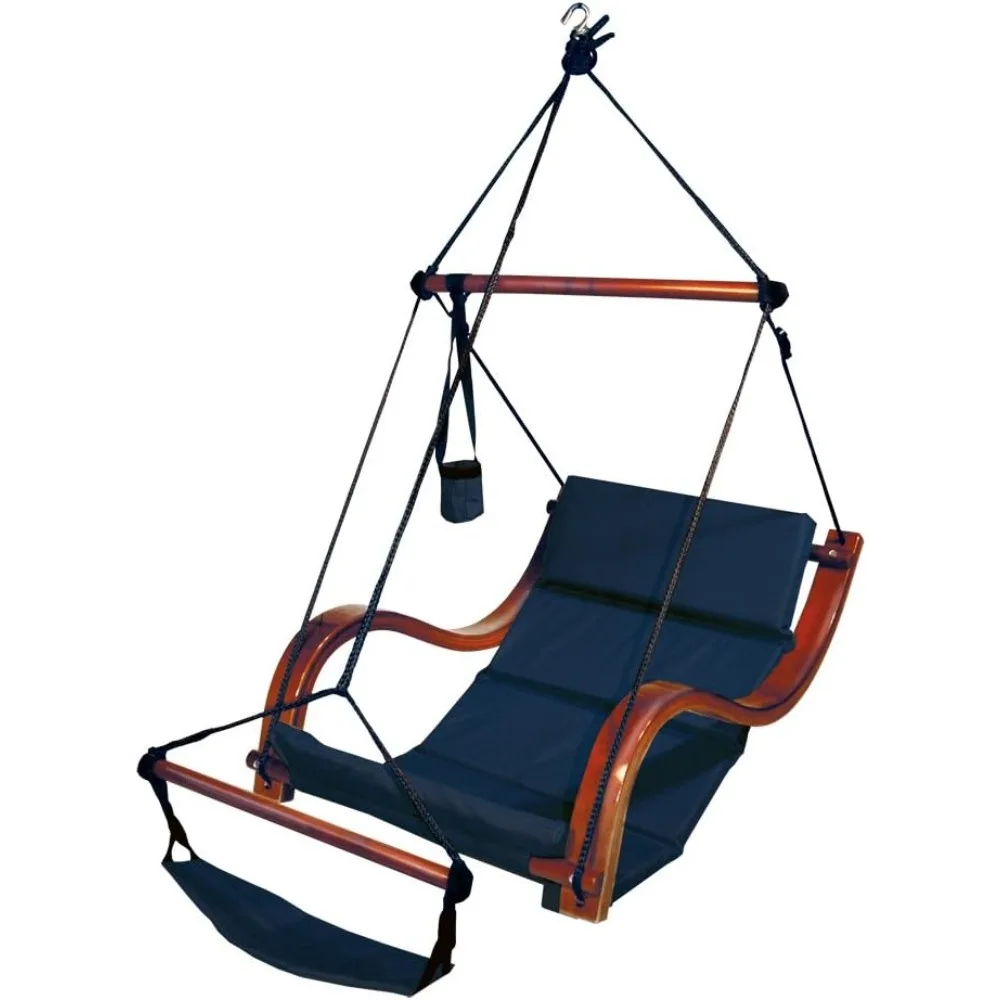 

Deluxe Hanging Hammock Lounger Chair.