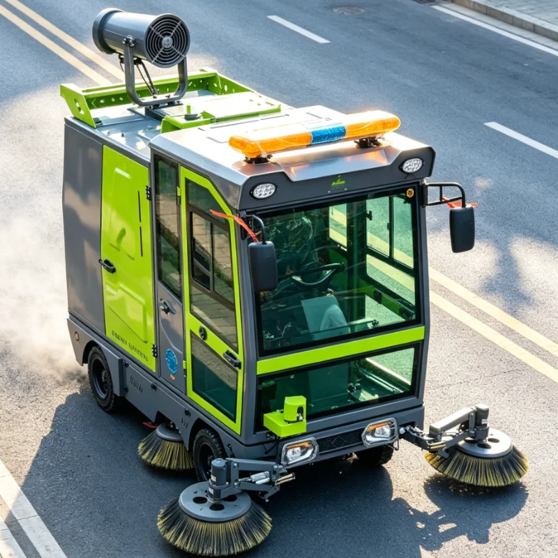 customized Multi Function Commercial Road Sweeper Ride on Electric Floor Cleaner Automatic Industrial Sweeper for Urban Use