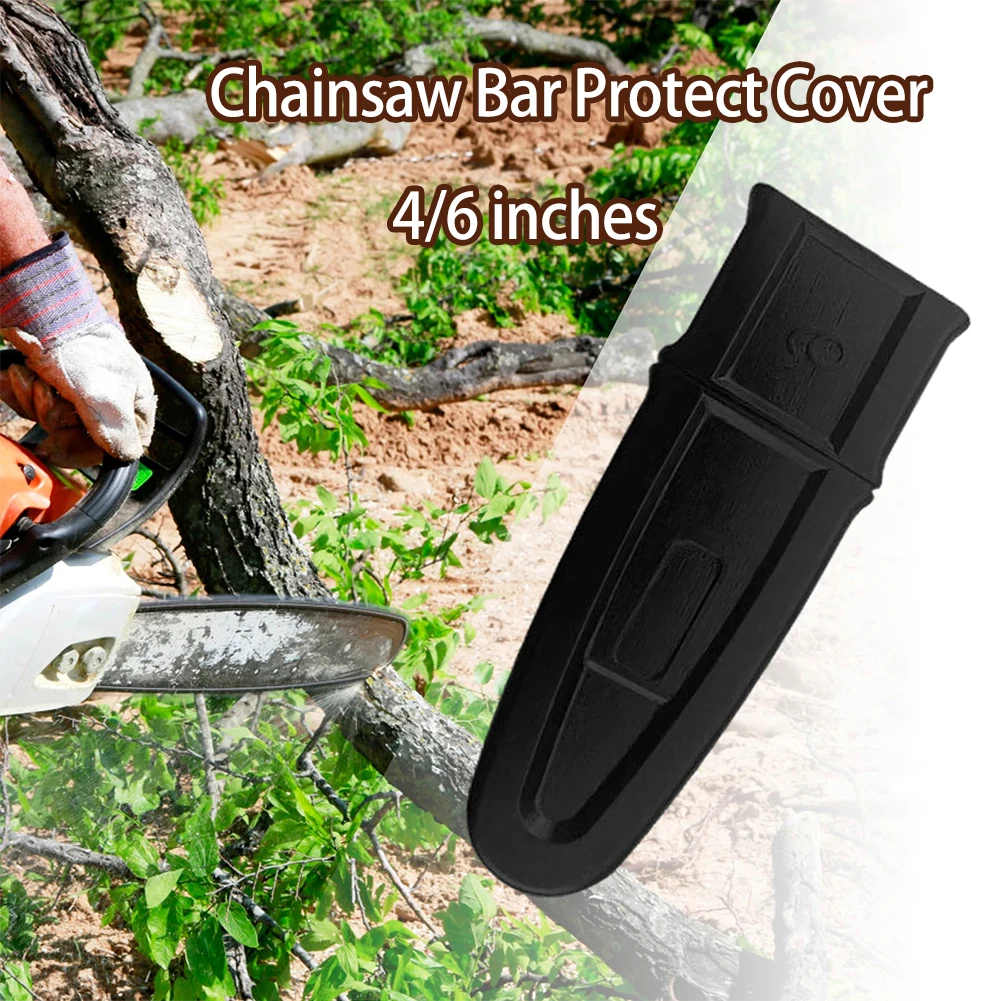 

1Pcs Guide Plate Cover For 4/6 Inch Chainsaw Bar Protective Cover Electric Chain Saw Pruning Saw Cover Garden Tools Accessories