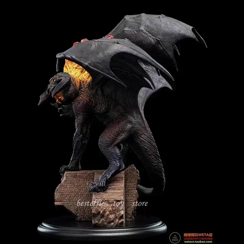Figuras de Anime Weta Lord of Rings de 14cm, Mini serie de figuras de acción Balrog in Moria, adorno hecho a mano, regalo de Navidad para niños personalizado