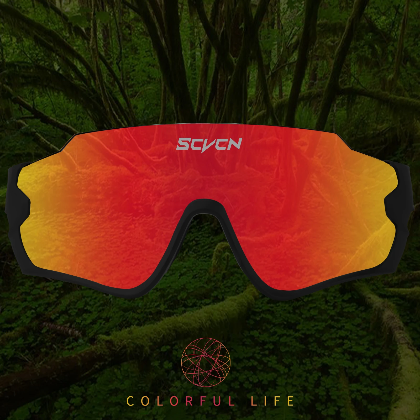 SCVCN Cycling Sunglasses Men Women Outdoor Bike Sports Running Climbing Glasses UV400 Goggles MTB Road Bicycle Cycling Eyewear