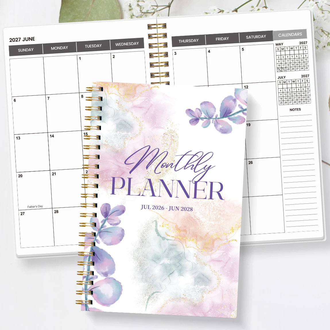 1PC A5 Monthly Planner, 2-Year - Meal Plan Notepad review and price