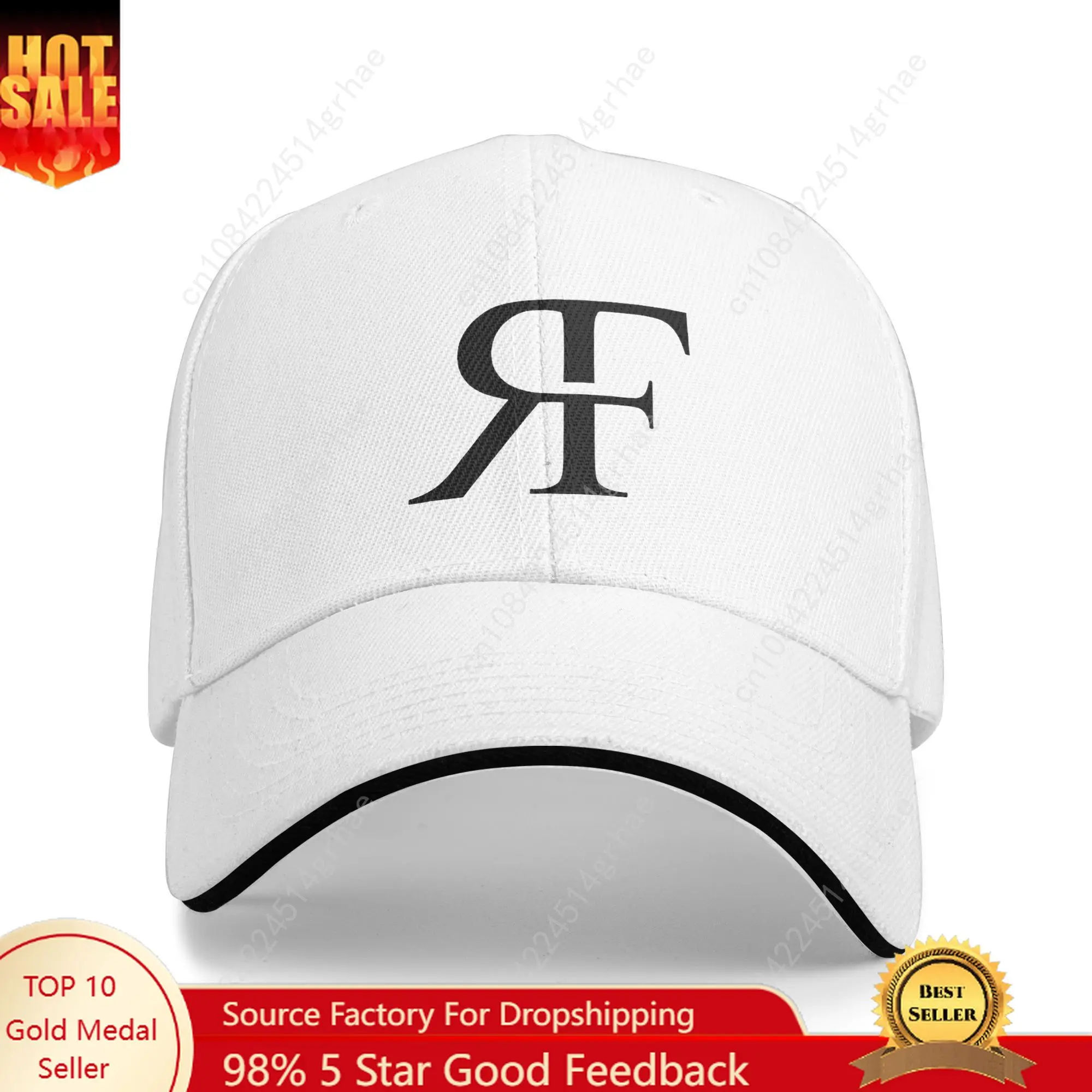 

Funny RF Letter Baseball Cap y2k Funny Trucker Hat Summer Men Adult Hunting Camping Baseball Caps