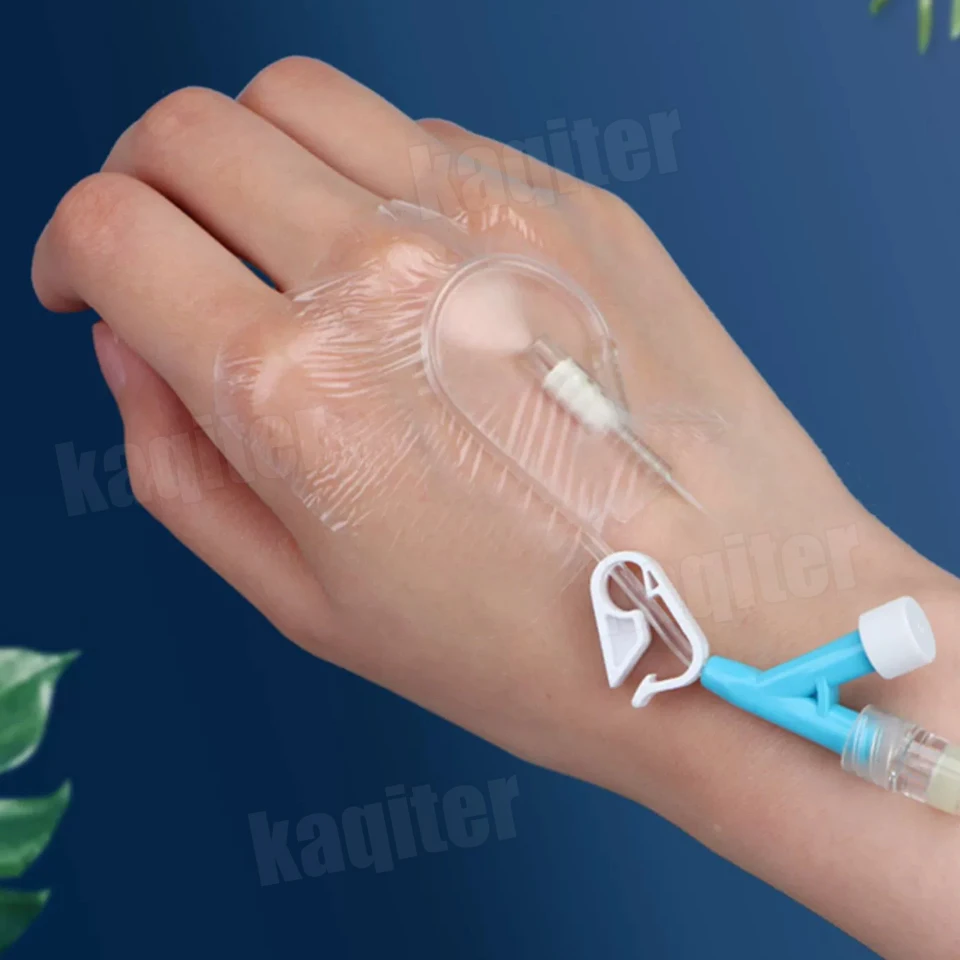 10-20 قطعة 6X7cm IV قنية ثابتة طبقة شفافة خلع الملابس مقاوم للماء الجرح ضمادة بقع لاصقة بعد الجراحة لا معقمة #2