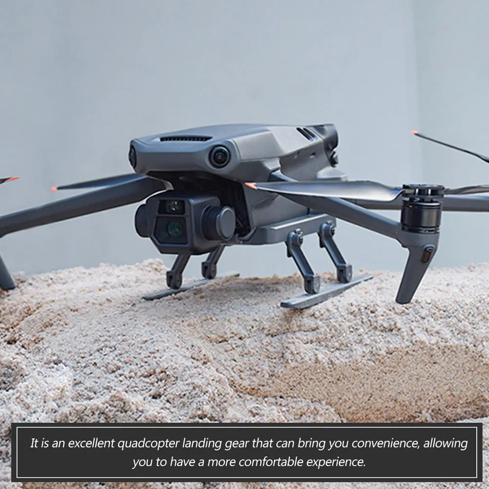 

Folding Heightening Gear 1cm Front 3cm Rear for 3 Drones Heighten Feet Install L Gear Leg Extension