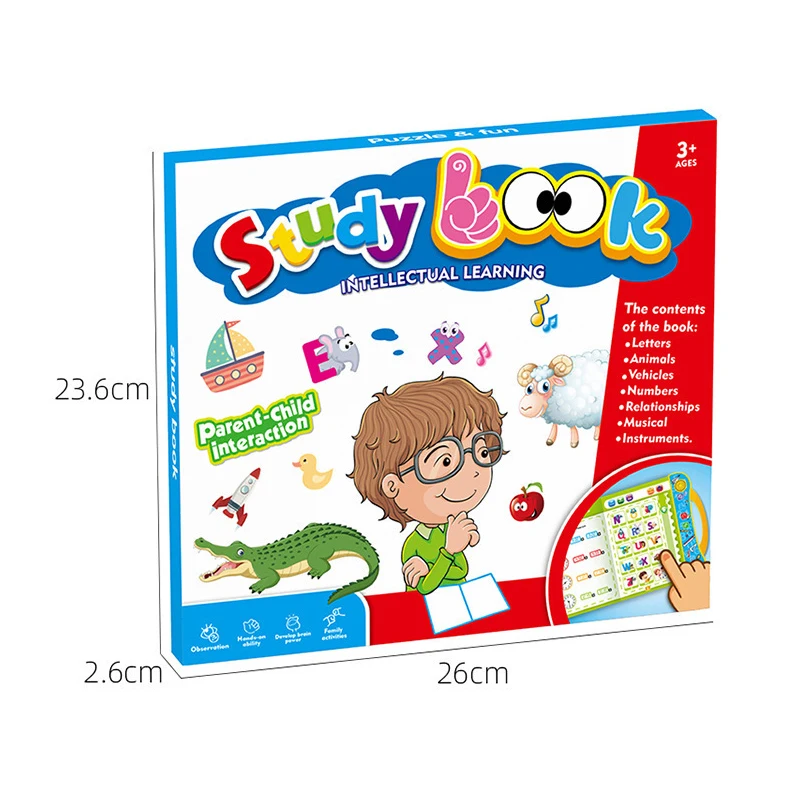 Máquina informática de aprendizaje de inglés, bolígrafo parlante Bangla para niños, libro