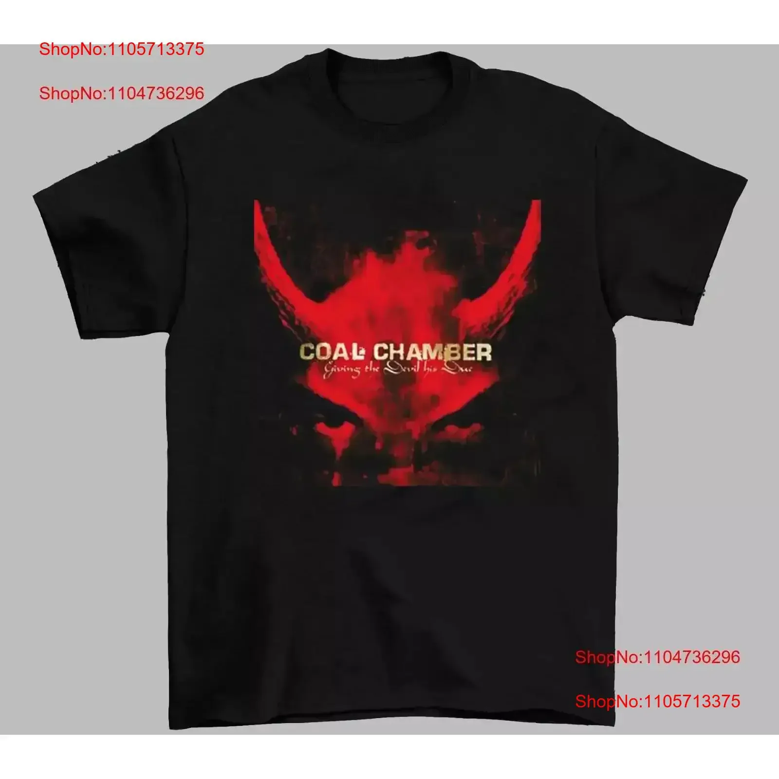 Coal Chamber Giving The Devil His Due Black Size S to 5Xl T Shirt AH1300 vintage Washed Breathable Stylish vintage Washed