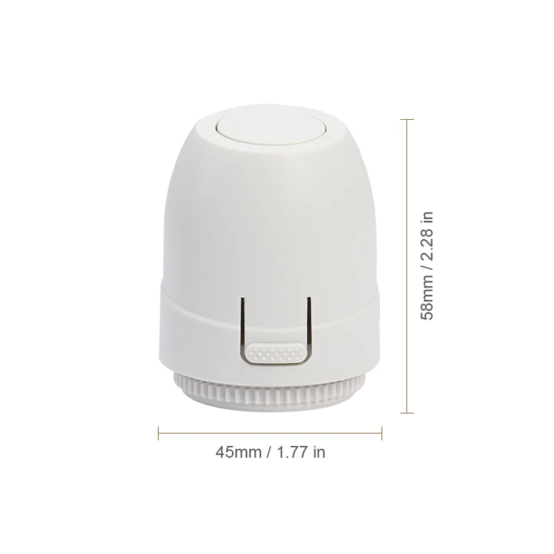 Válvula de calefacción de suelo NC AC 230V, Colector de actuador térmico eléctrico para termostato de calefacción por suelo radiante, 10 unidades