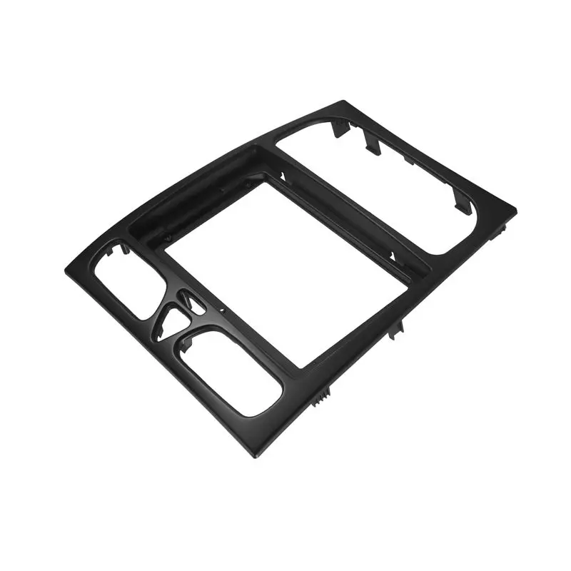 

A76T-Car Radio Fascia For Benz C CLASS W203 02-04 DVD Stereo Frame Plate Adapter Mounting Dash Installation Bezel Trim Kit