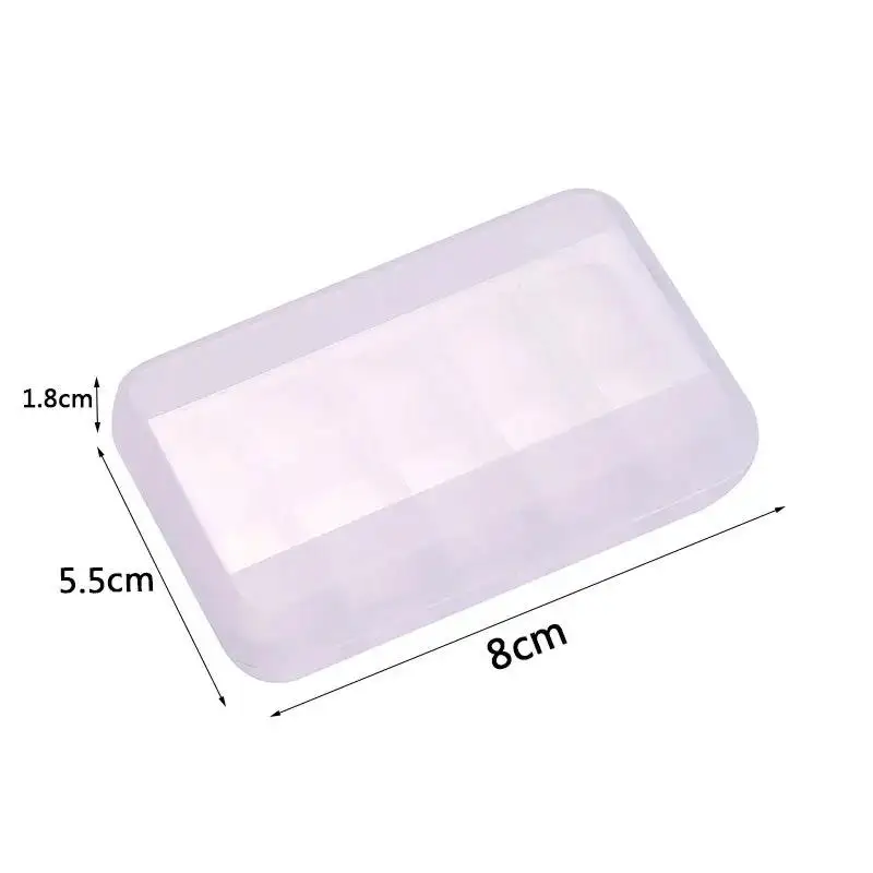 Transplastic Storage Box with Dividers - Multi-Compartment Organizer for Tools, Jewelry & Small Parts - view 5