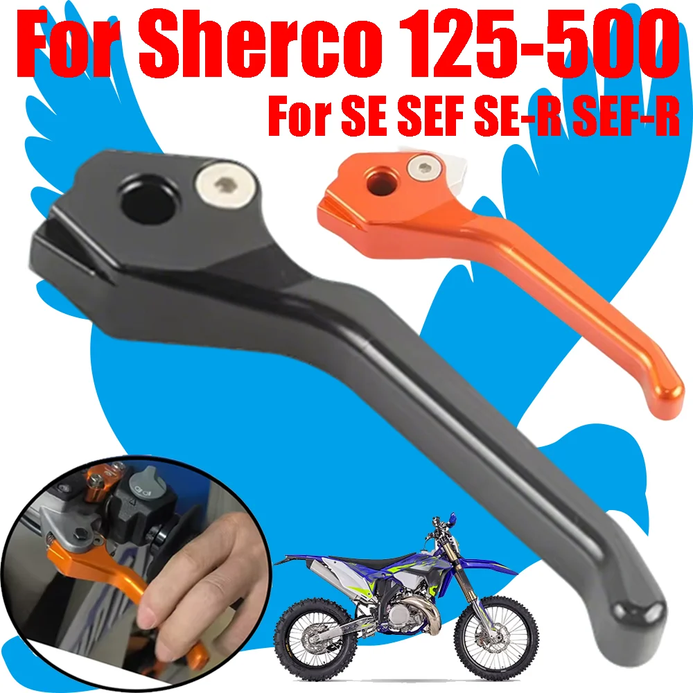 

New Motorcycle Accessories Shorty Clutch Lever Two Fingers Handle Parts For Sherco SE SEF SE-R SEF-R 125 250 300 450 500 SER