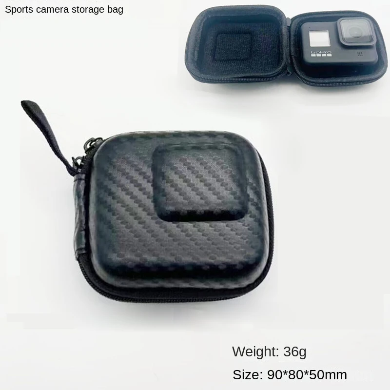 Storage Bag Case for GoPro Hero 12 11 10 9 8 7 6 5 4 3 2 Portable Mini Box Compact Protective Case Go Pro Accessories