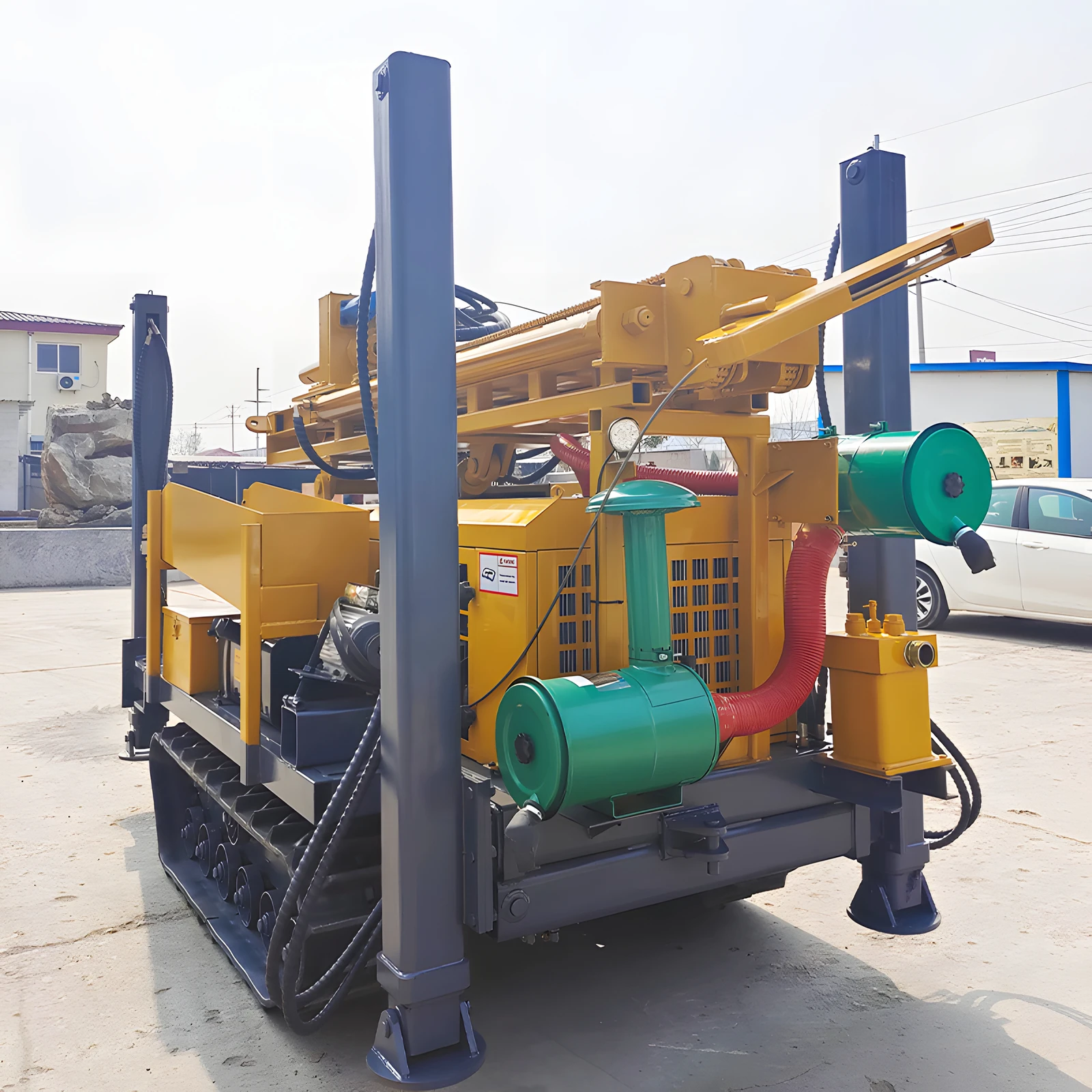 Multi Functional Deep Water Well Drilling Rig Machine Drill Rig for Water Water and Air Dual Circulation Customized Hot  Sale
