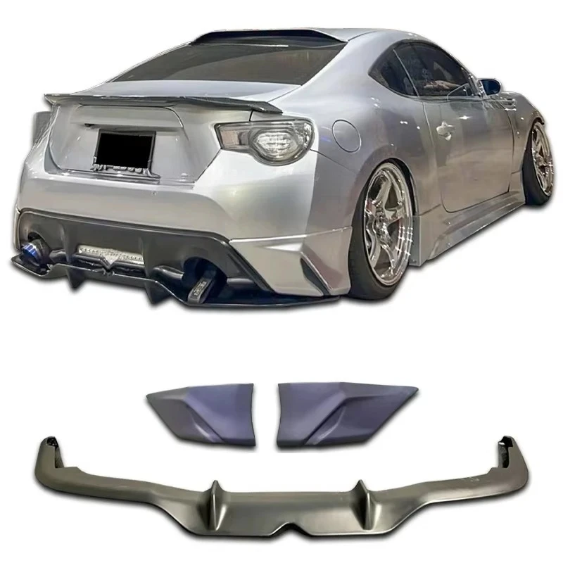 

For 17-21 GT86 Body Kit Carbon Rear Lip Spoiler Rear Spat 86
