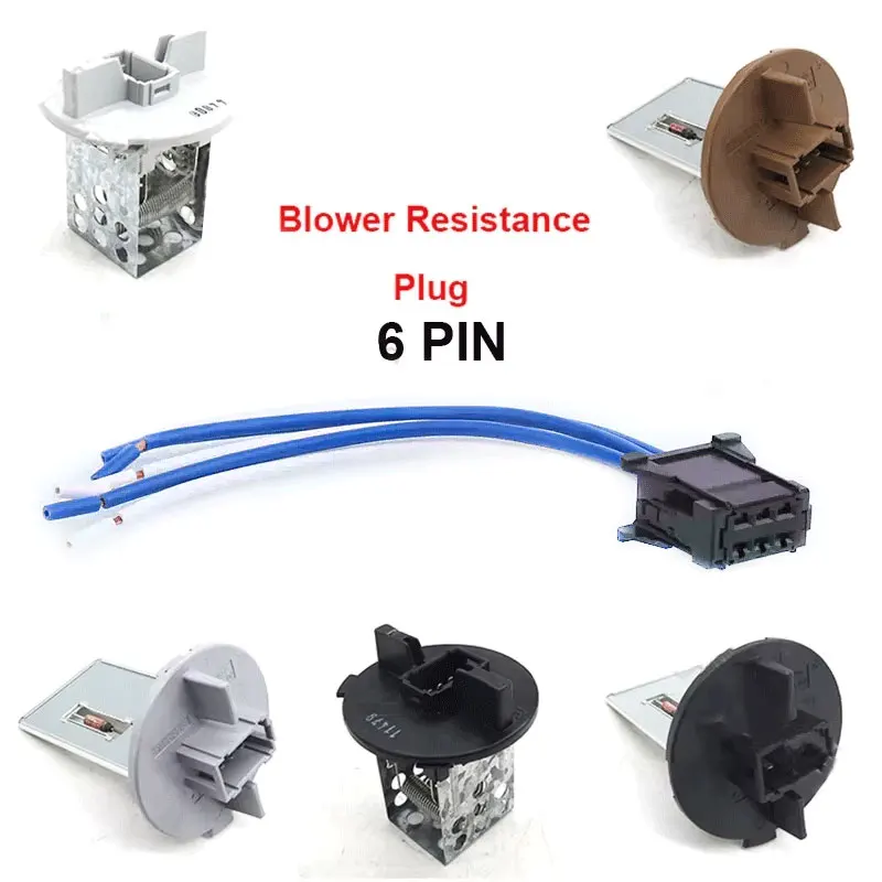 9673999980 9662240180 1267J6 643681 For Peugeot 307 308 408 3008 301 Citroen C4 C-Quatre Blower/Fan Resistor Plug Wire Harness