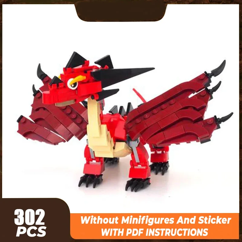 Popular Ring Movie Model Moc Building Bricks Little Cute Dragon Technology Modular Blocks Gifts Christmas Toys DIY Sets Assembly