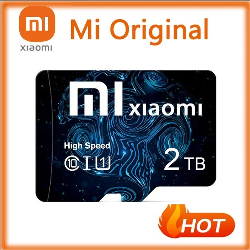 Xiaomi Micro SD Card Class10 SD Memory Card 128GB 256GB 32GB 64GB 1T MicroSD U3 A2 TF Card Memoria Flash Memory C10 For PC