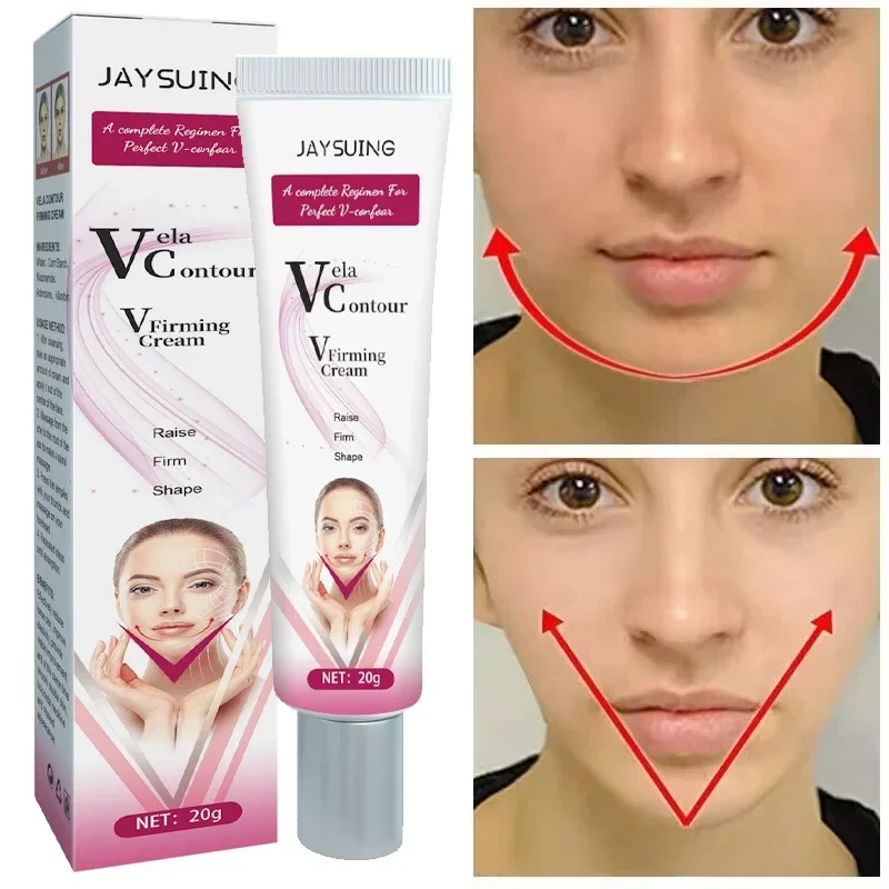 2026V-Shape Face Slimming Cream Remove Double Chin Firming Lifting Face Line Fat Burning Anti Aging Beauty Massage Care Products view 3